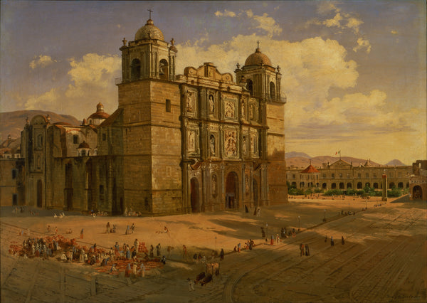 José María Velasco — Oaxaca Cathedral | Landscape Fine Art Print