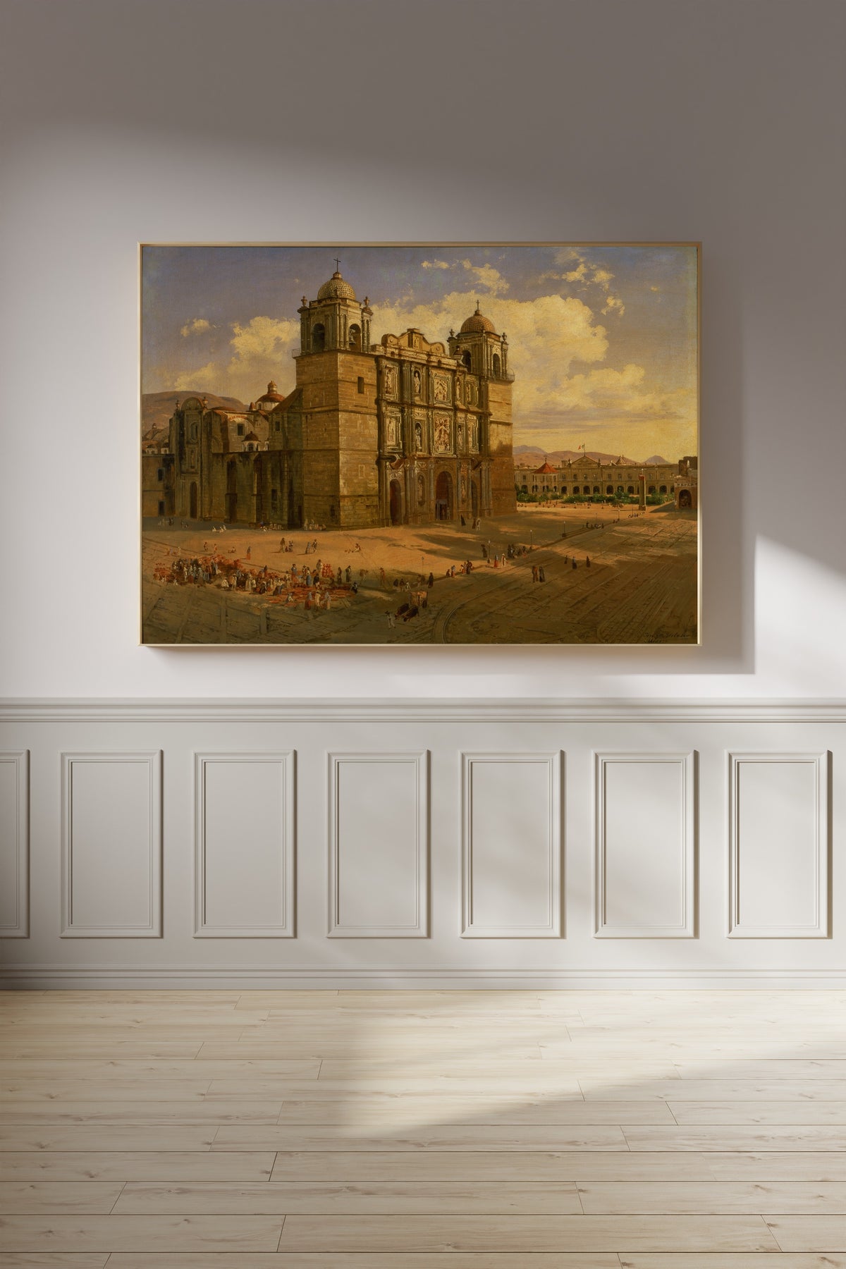 José María Velasco — Oaxaca Cathedral | Landscape Fine Art Print