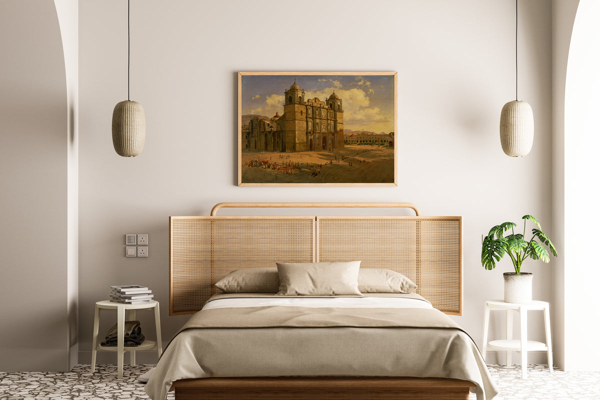 José María Velasco — Oaxaca Cathedral | Landscape Fine Art Print