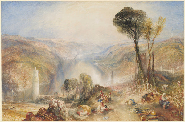 J.M.W. Turner — Oberwesel | Landscape Fine Art Print