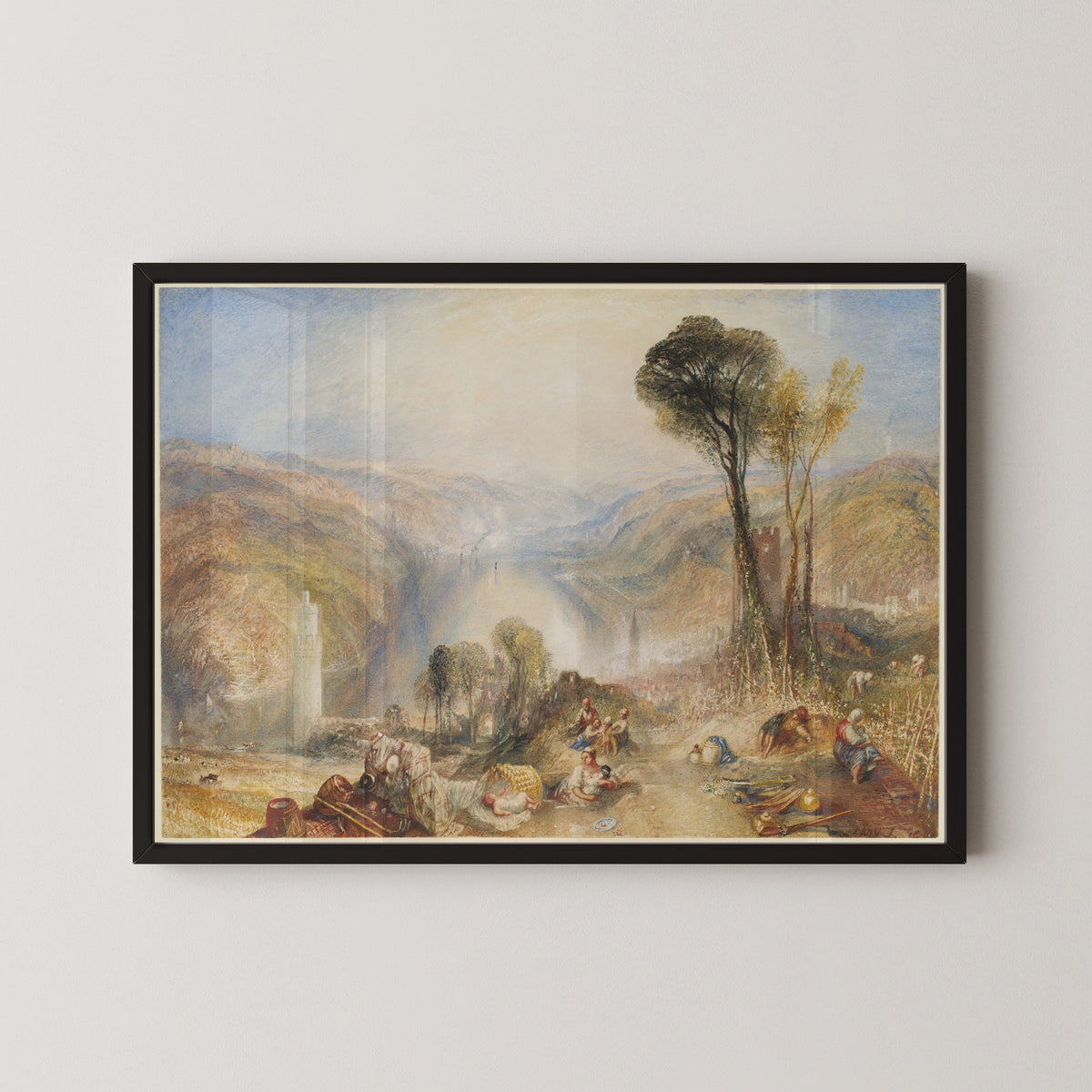J.M.W. Turner — Oberwesel | Landscape Fine Art Print