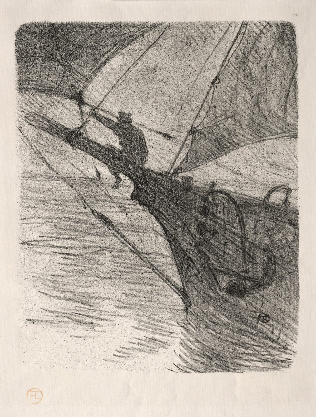 Henri de Toulouse-Lautrec — Oceano Nox | Lithograph Print