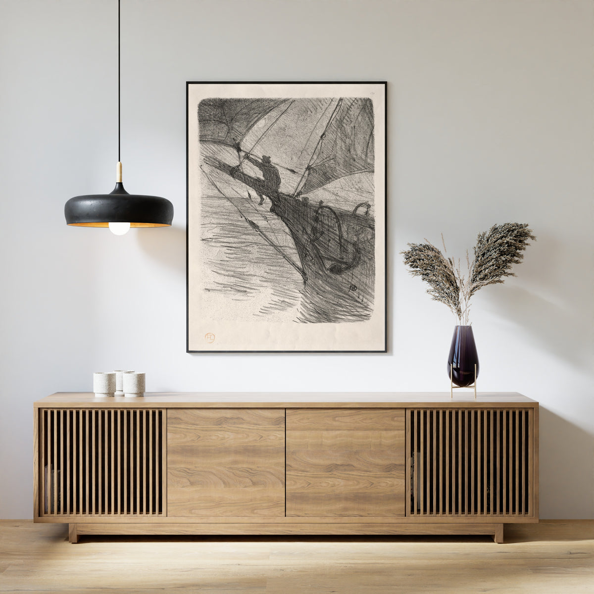 Henri de Toulouse-Lautrec — Oceano Nox | Lithograph Print