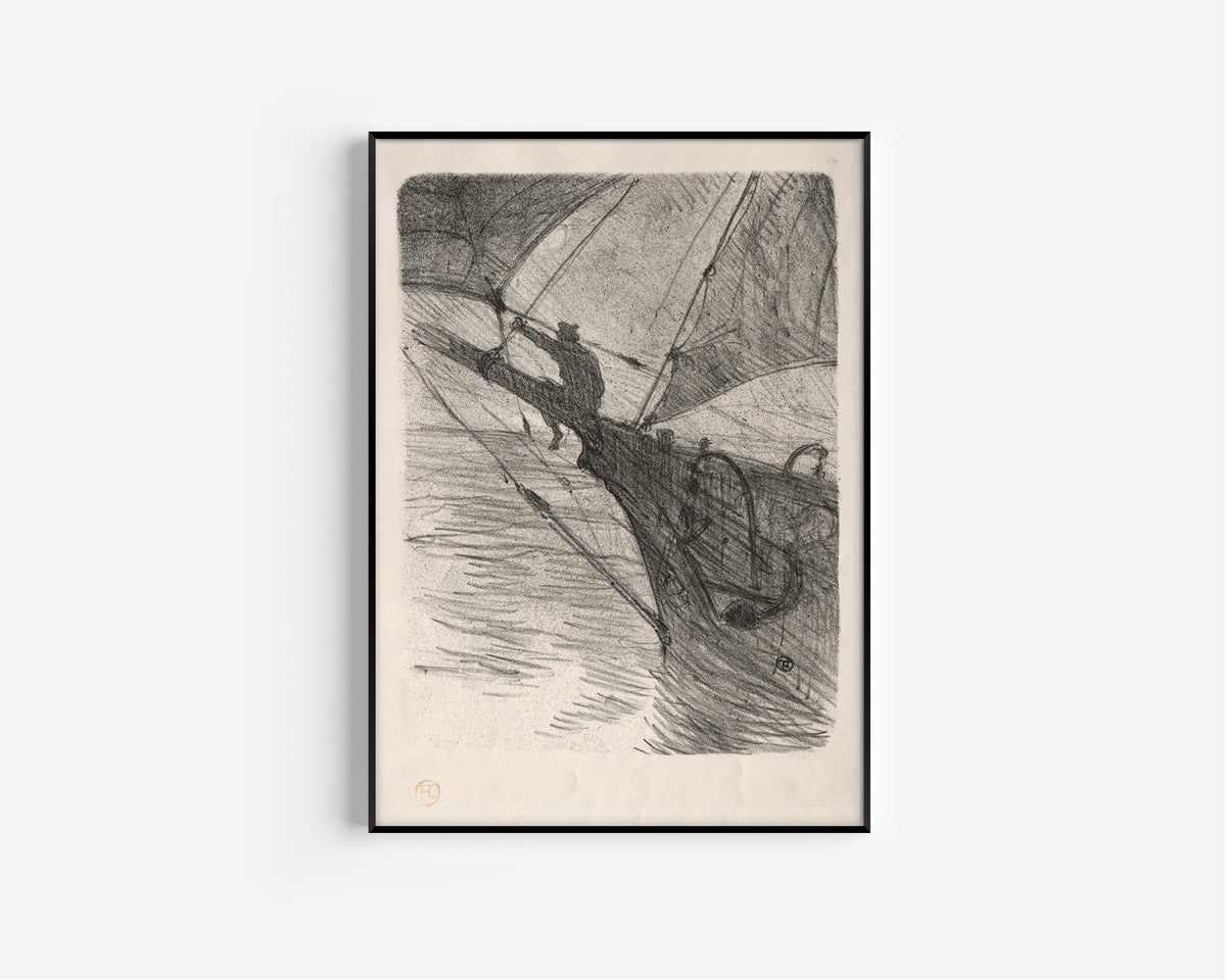 Henri de Toulouse-Lautrec — Oceano Nox | Lithograph Print
