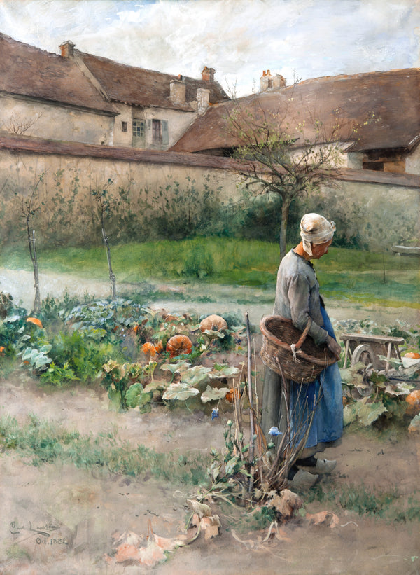 Carl Larsson — October | Swedish Watercolour Print