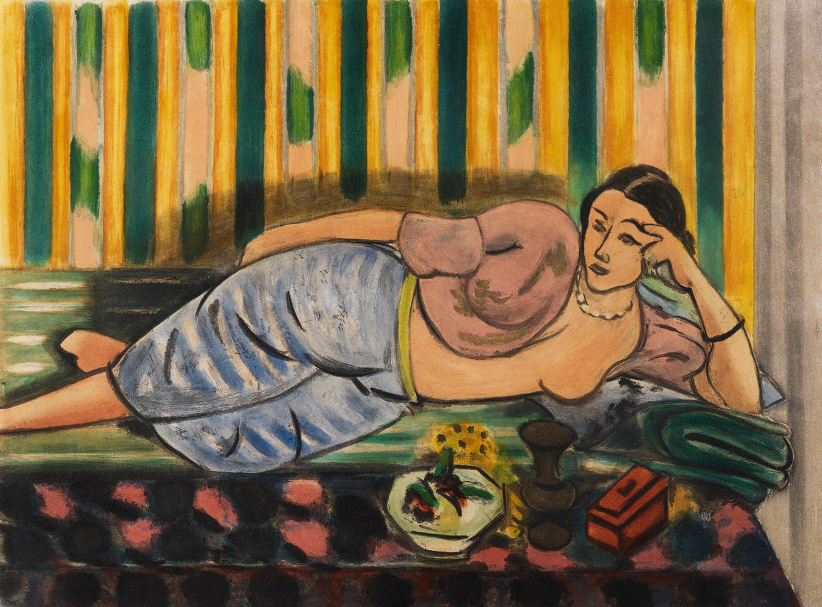 Henri Matisse — Odalisque with a Red Casket | Lithograph Print