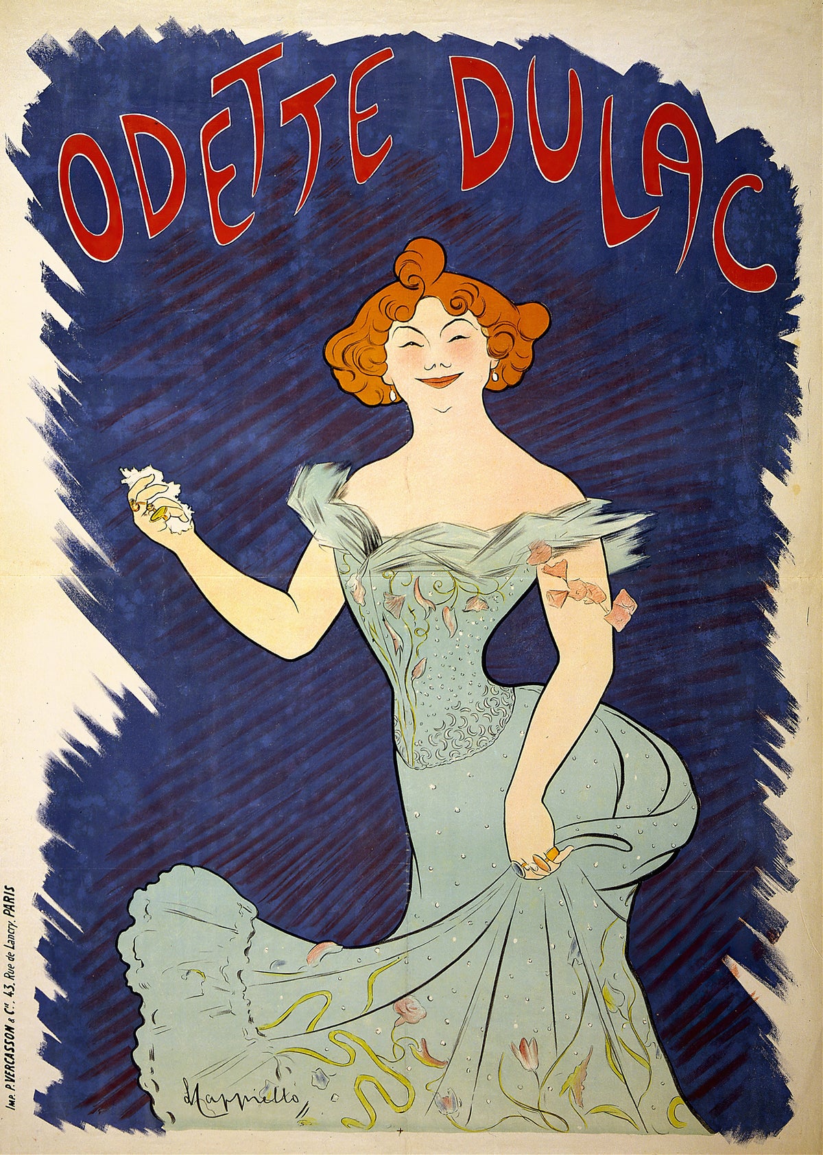 Leonetto Cappiello — Odette Dulac | Vintage Poster Print