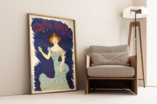 Leonetto Cappiello — Odette Dulac | Vintage Poster Print
