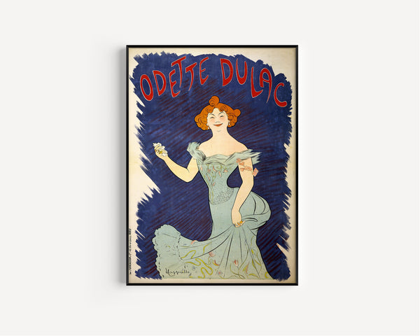 Leonetto Cappiello — Odette Dulac | Vintage Poster Print