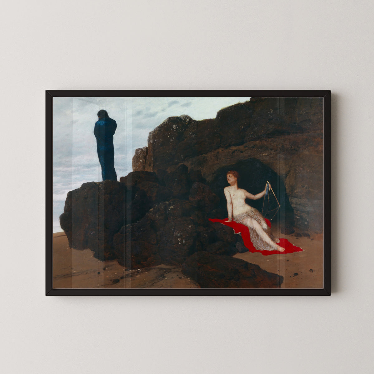 Arnold Böcklin — Odysseus and Calypso | Symbolist Art Print