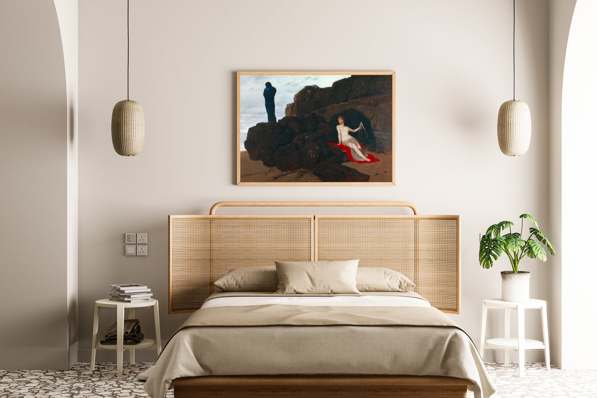 Arnold Böcklin — Odysseus and Calypso | Symbolist Art Print