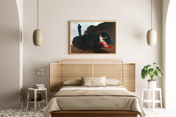 Arnold Böcklin — Odysseus and Calypso | Symbolist Art Print