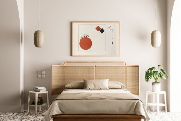 El Lissitzky — Of Two Squares: Construction 2 (They Come From Afar to Earth and...) | Suprematist Art Print