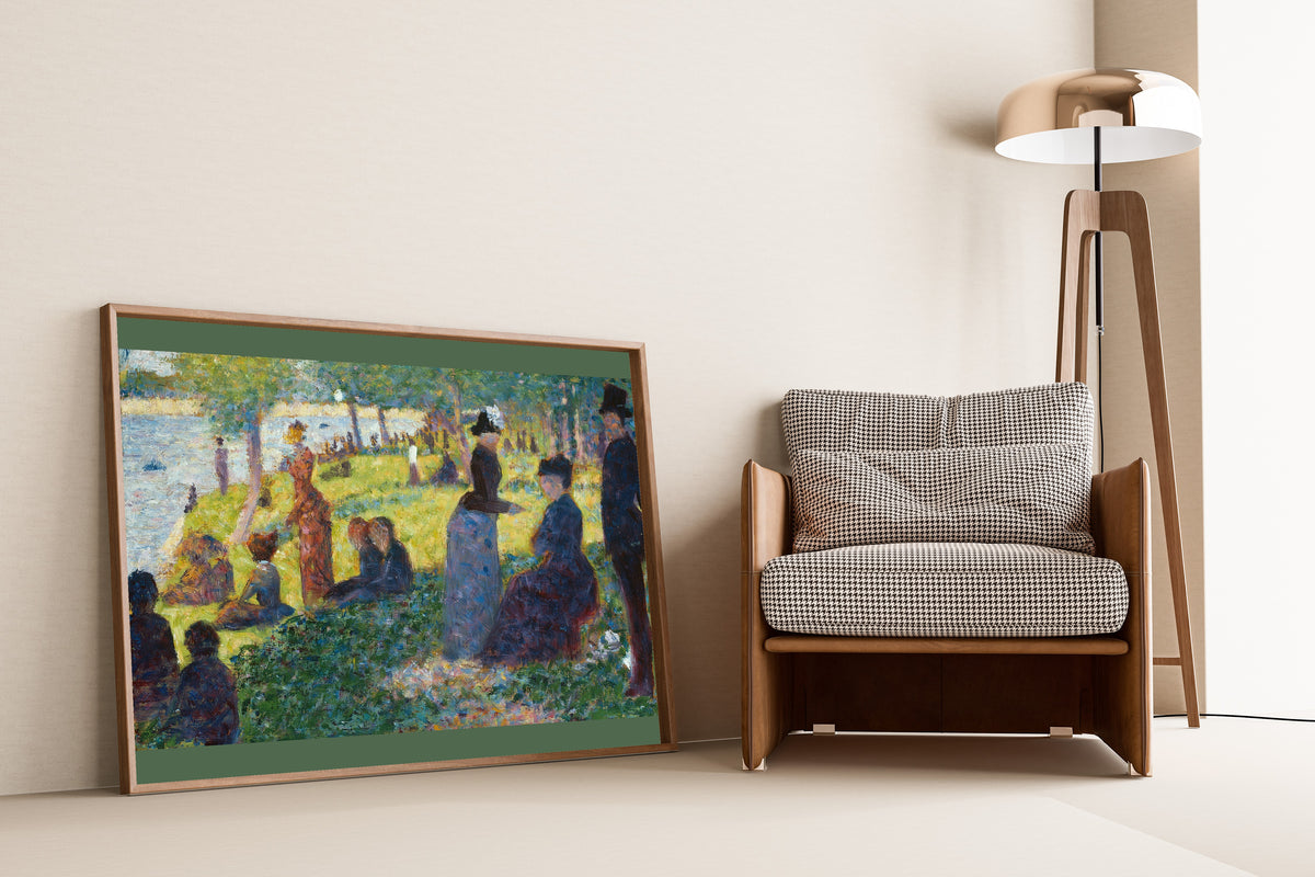 Georges Seurat — Oil Sketch for A Sunday on La Grande Jatte | Fine Art Print