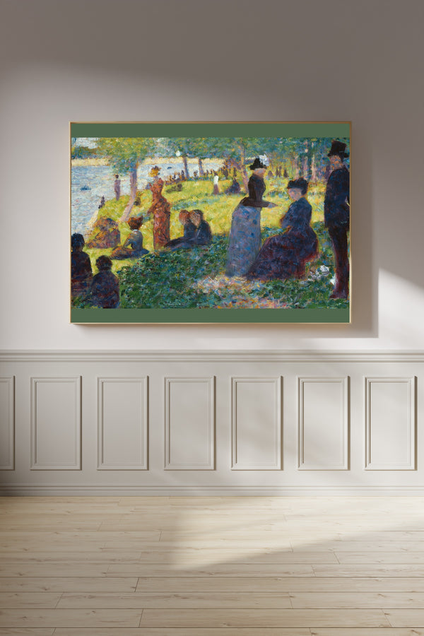 Georges Seurat — Oil Sketch for A Sunday on La Grande Jatte | Fine Art Print