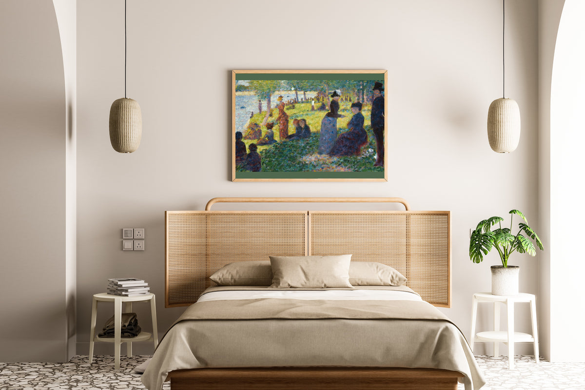 Georges Seurat — Oil Sketch for A Sunday on La Grande Jatte | Fine Art Print