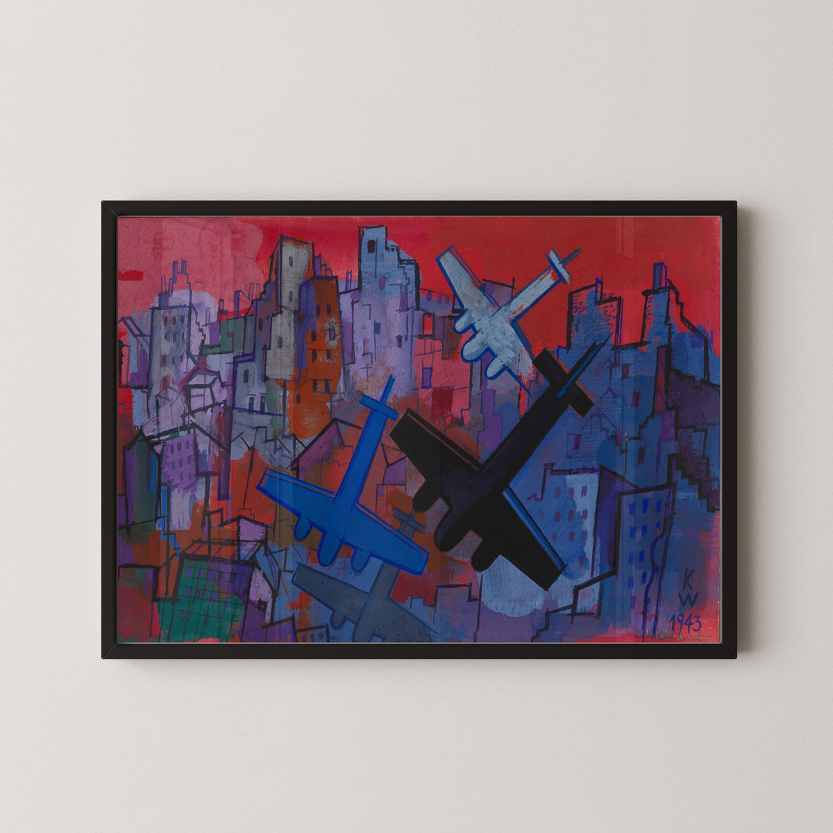Karl Wiener — Oktober (October) | Expressionist Art Print
