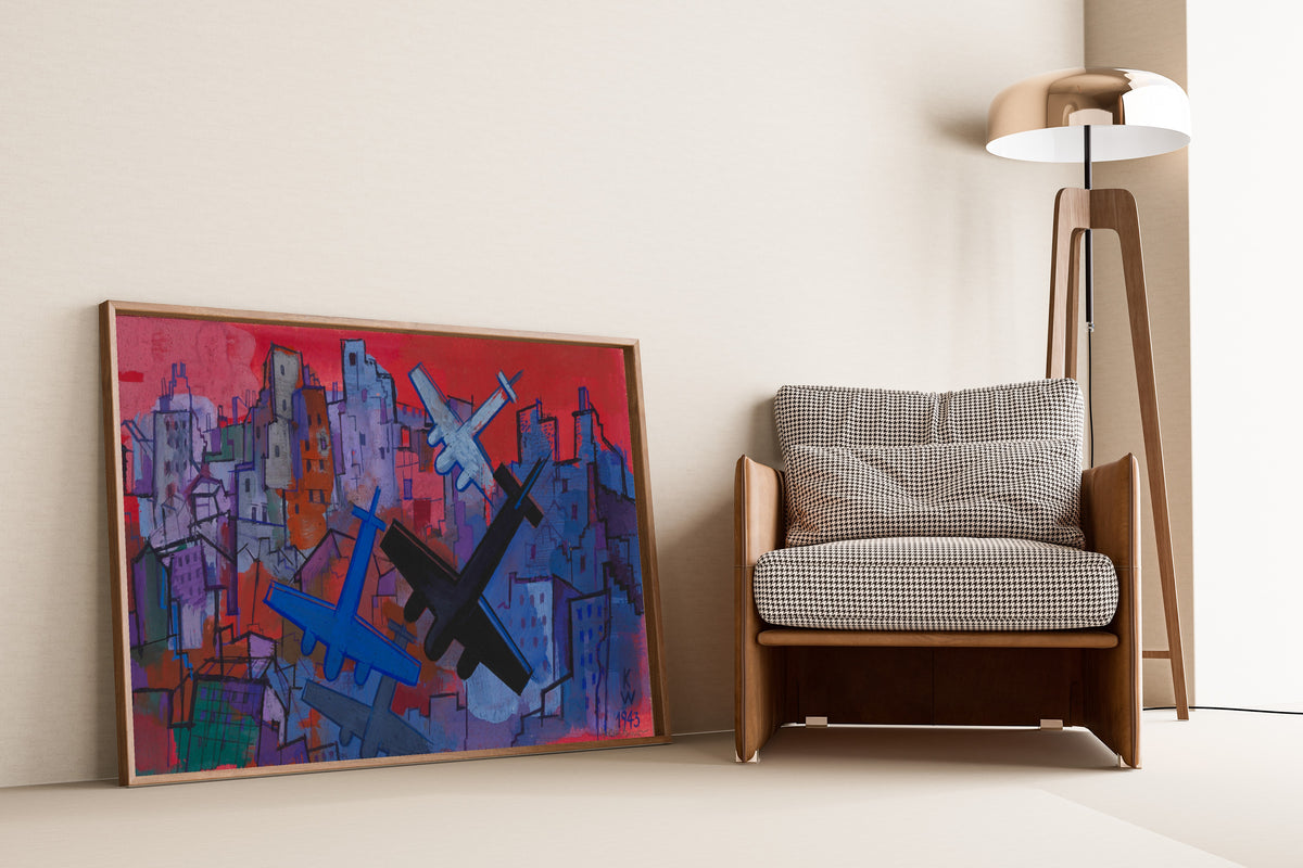 Karl Wiener — Oktober (October) | Expressionist Art Print