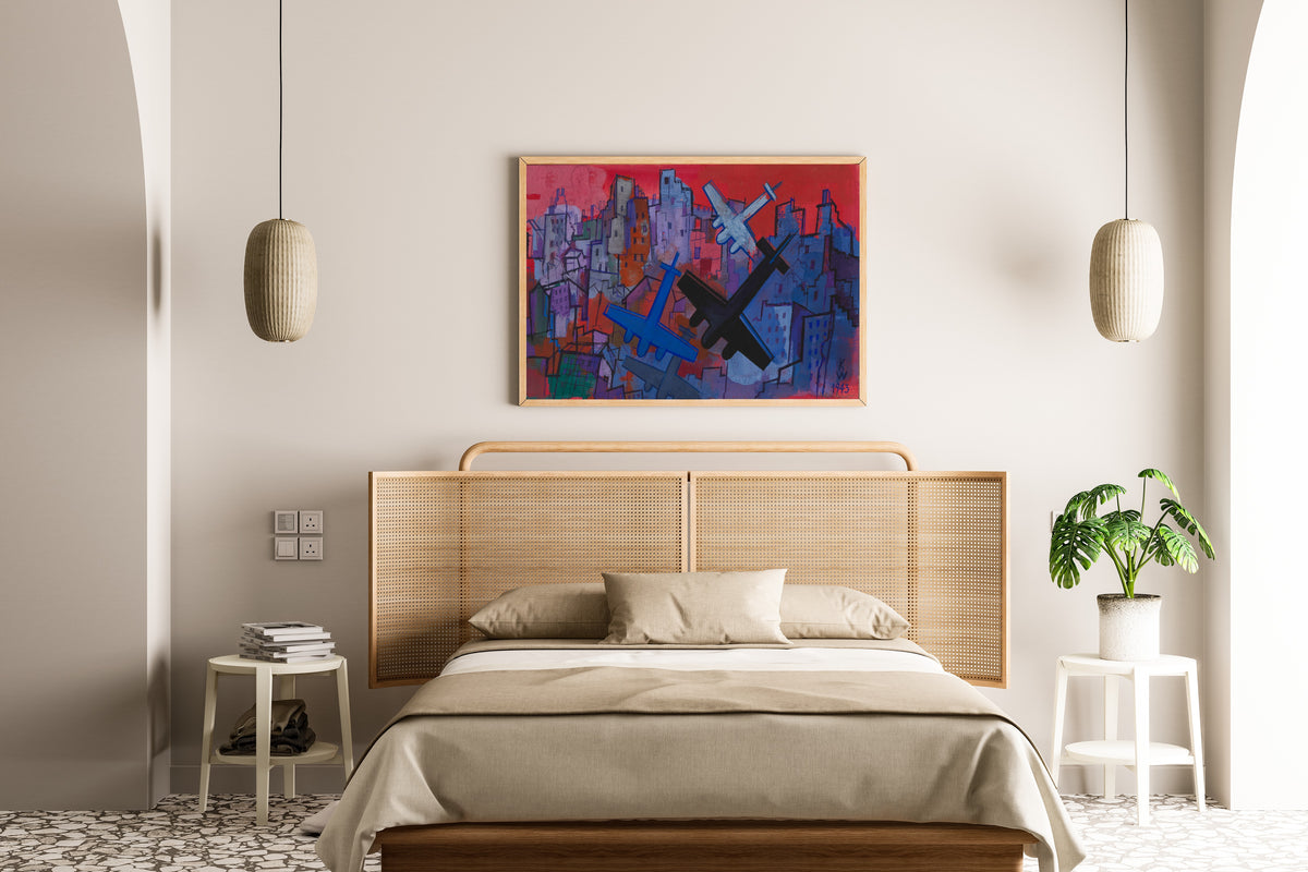 Karl Wiener — Oktober (October) | Expressionist Art Print