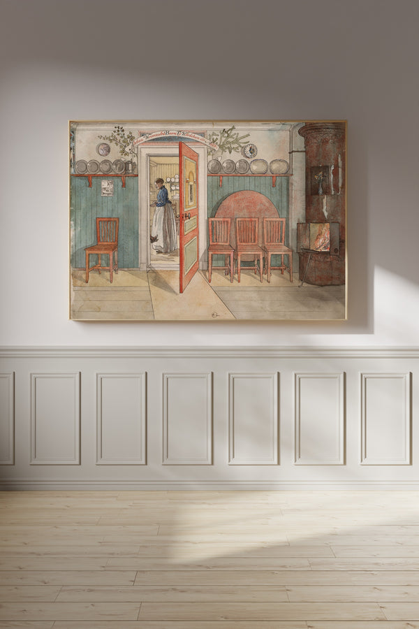 Carl Larsson — Old Anna | Swedish Watercolour Print