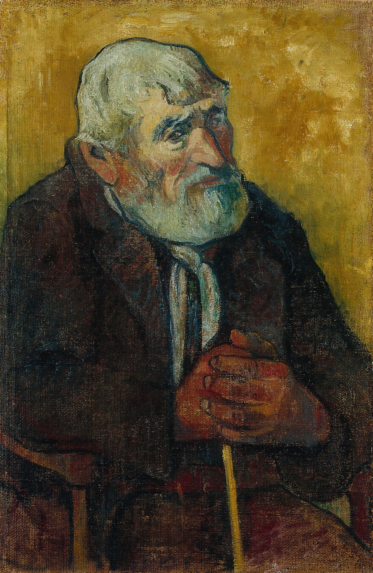 Paul Gauguin — Old Man with a Stick | Fine Art Print