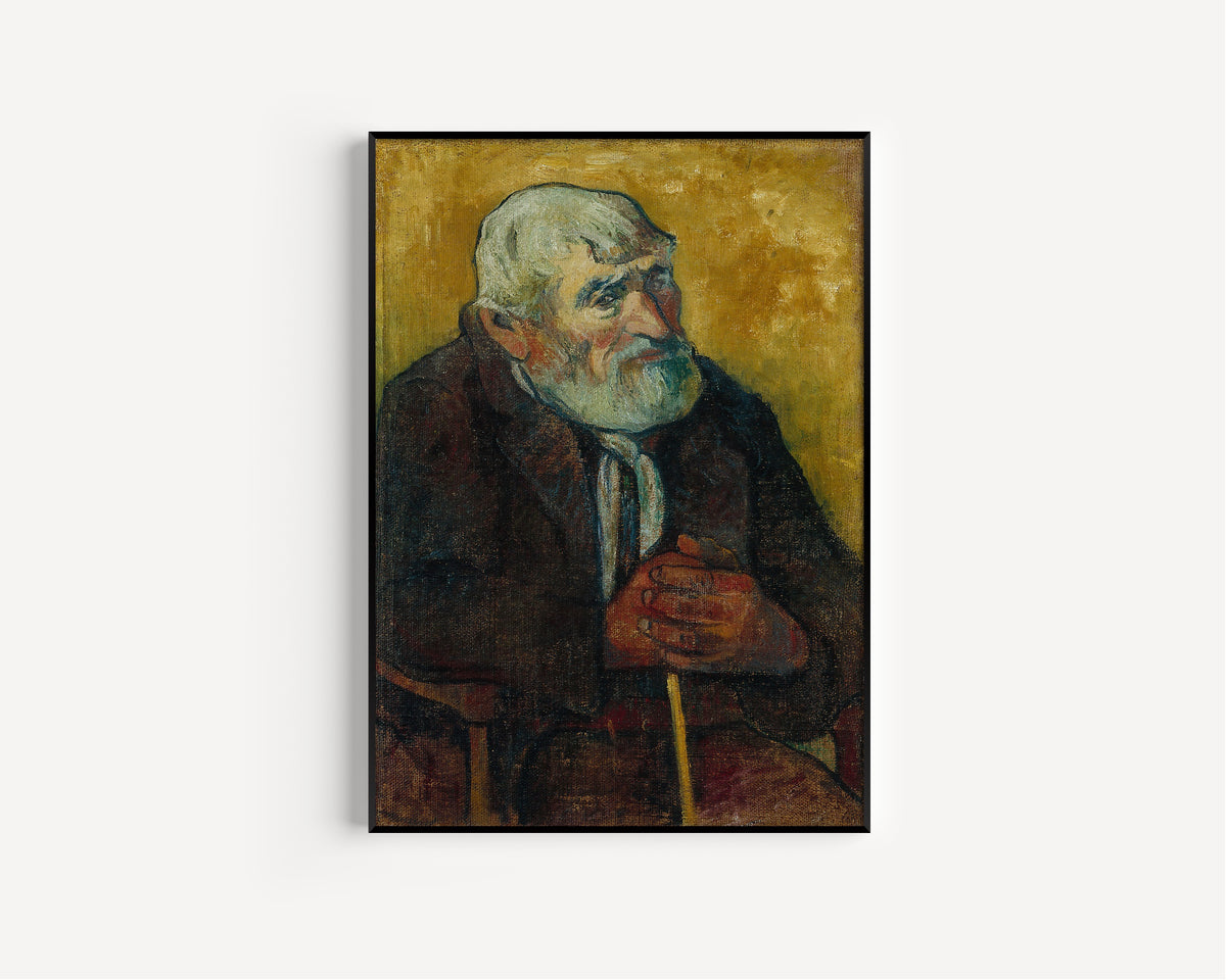 Paul Gauguin — Old Man with a Stick | Fine Art Print