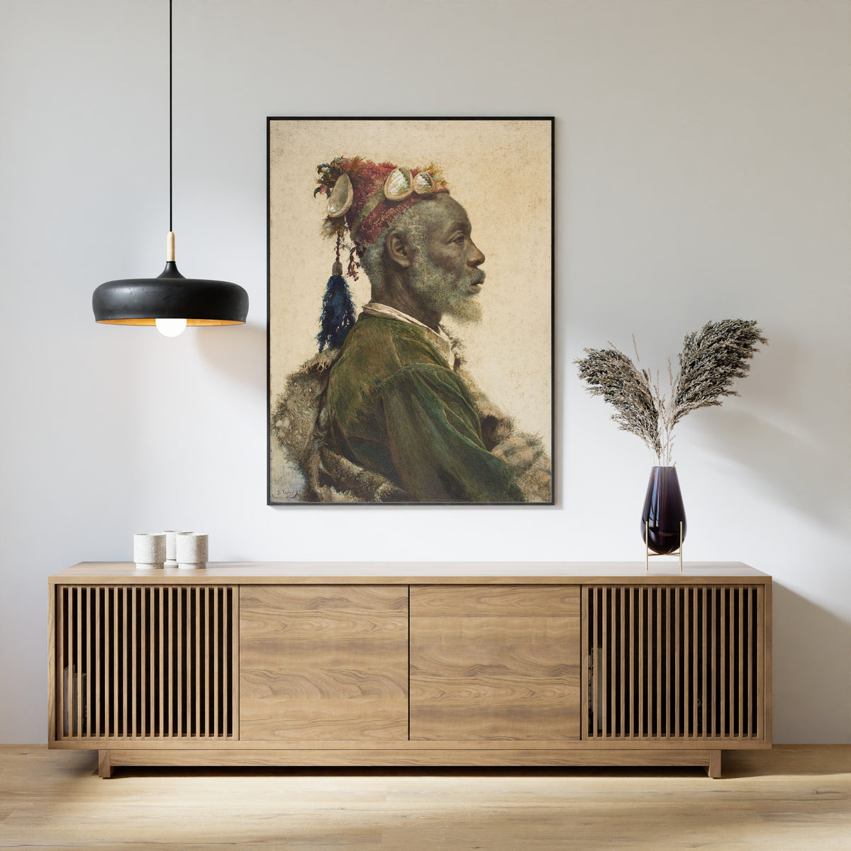 Josep Tapiró Baró — Old Man with a Tasselled Cap | Fine Art Print