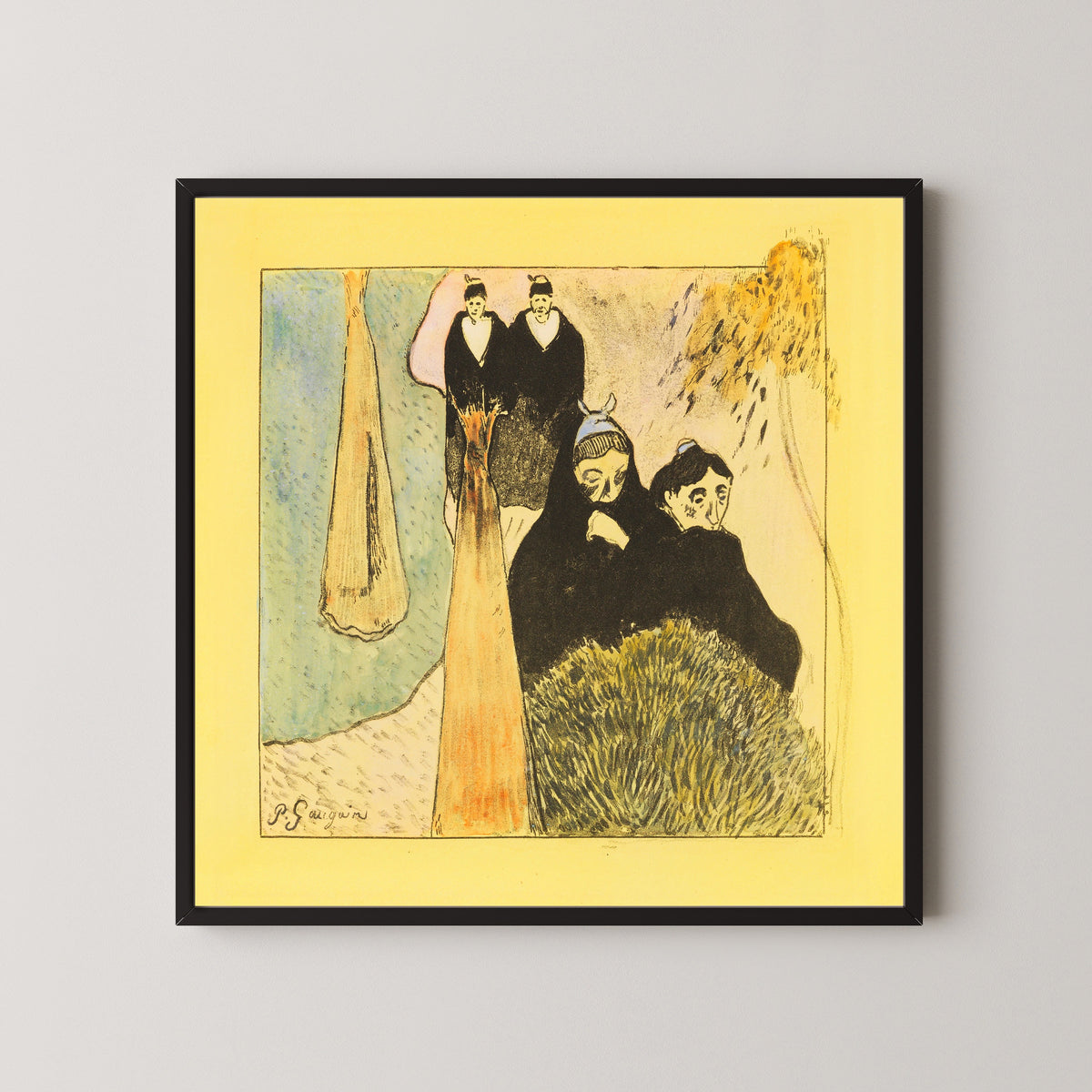 Paul Gauguin — Old Women of Arles | Lithograph Print