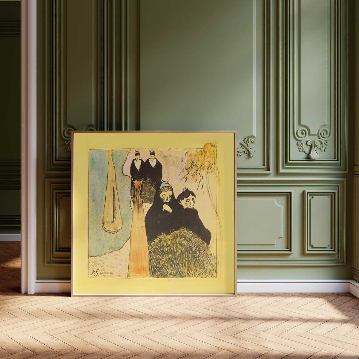 Paul Gauguin — Old Women of Arles | Lithograph Print