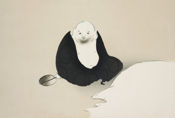 Kamisaka Sekka — Old man, from Momoyogusa | Japanese Woodblock Print