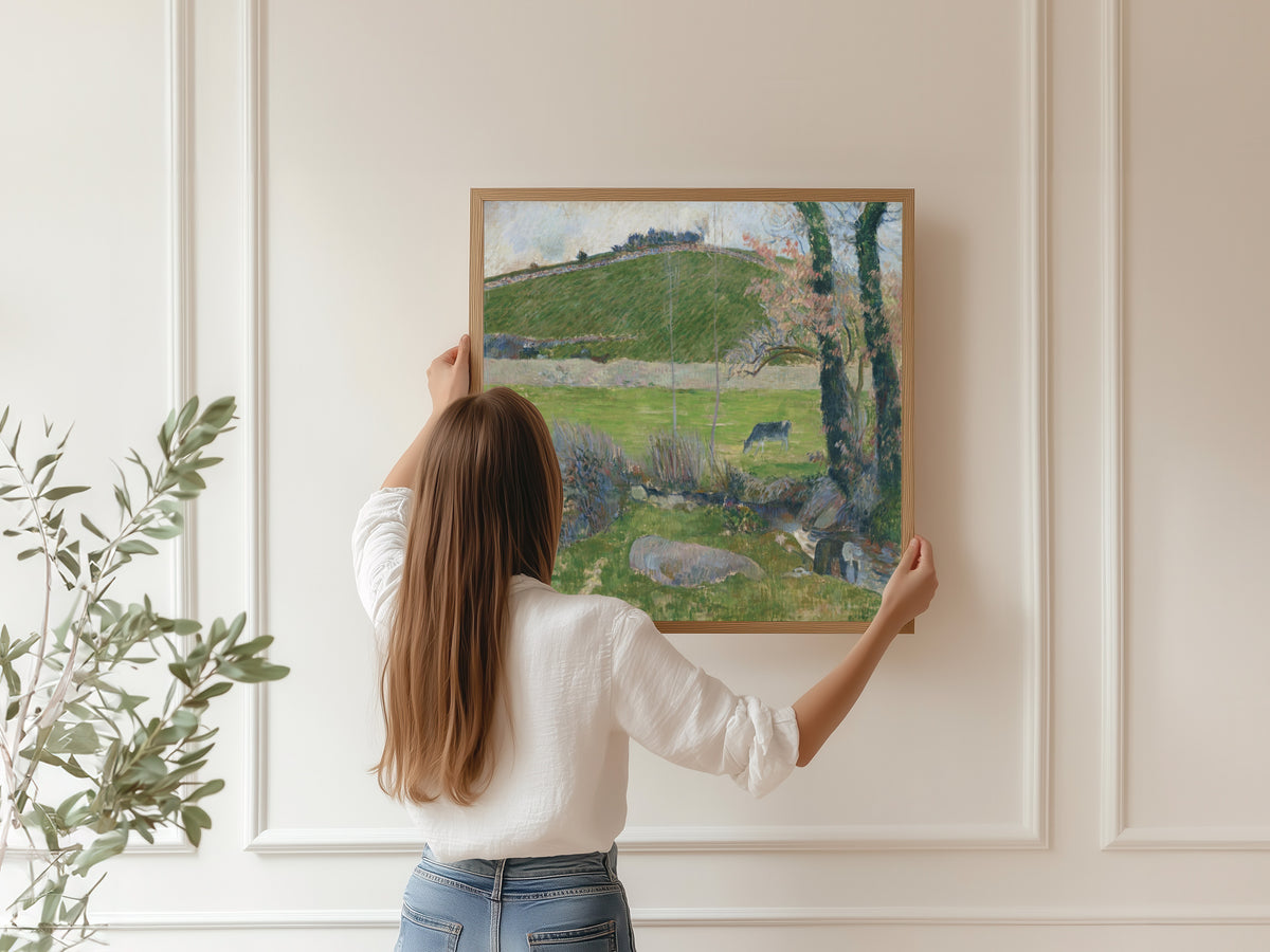 Paul Gauguin — On the Aven Upstream from Pont-Aven | Fine Art Print