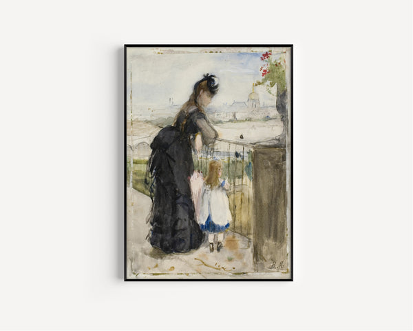 Berthe Morisot — On the Balcony | Fine Art Print