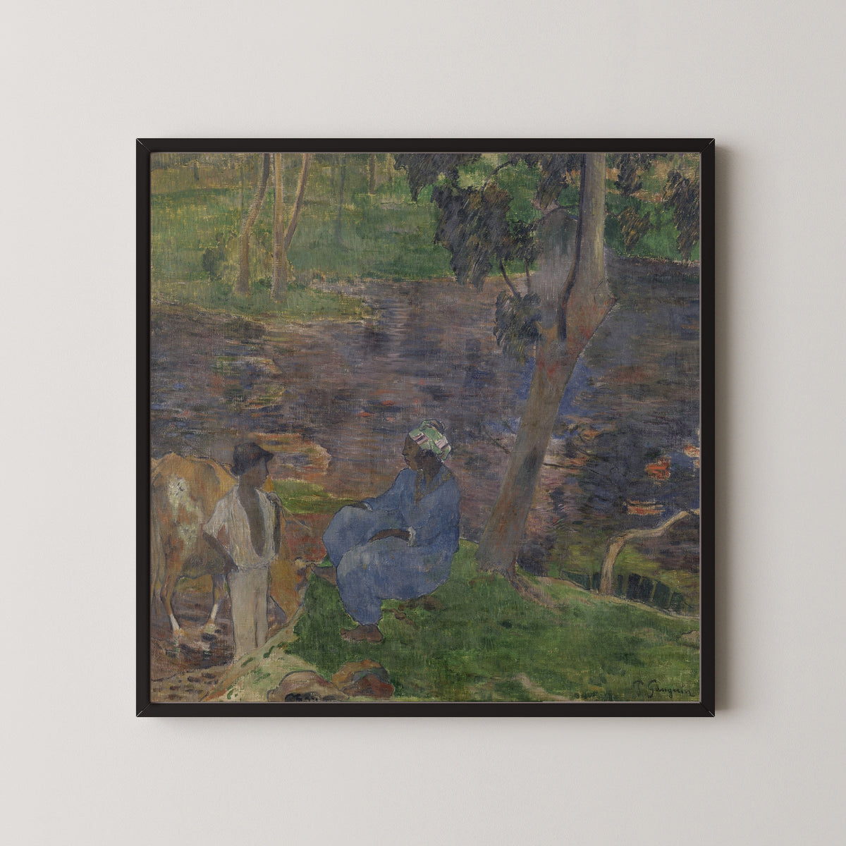 Paul Gauguin — On the Banks of the River, Martinique | Fine Art Print