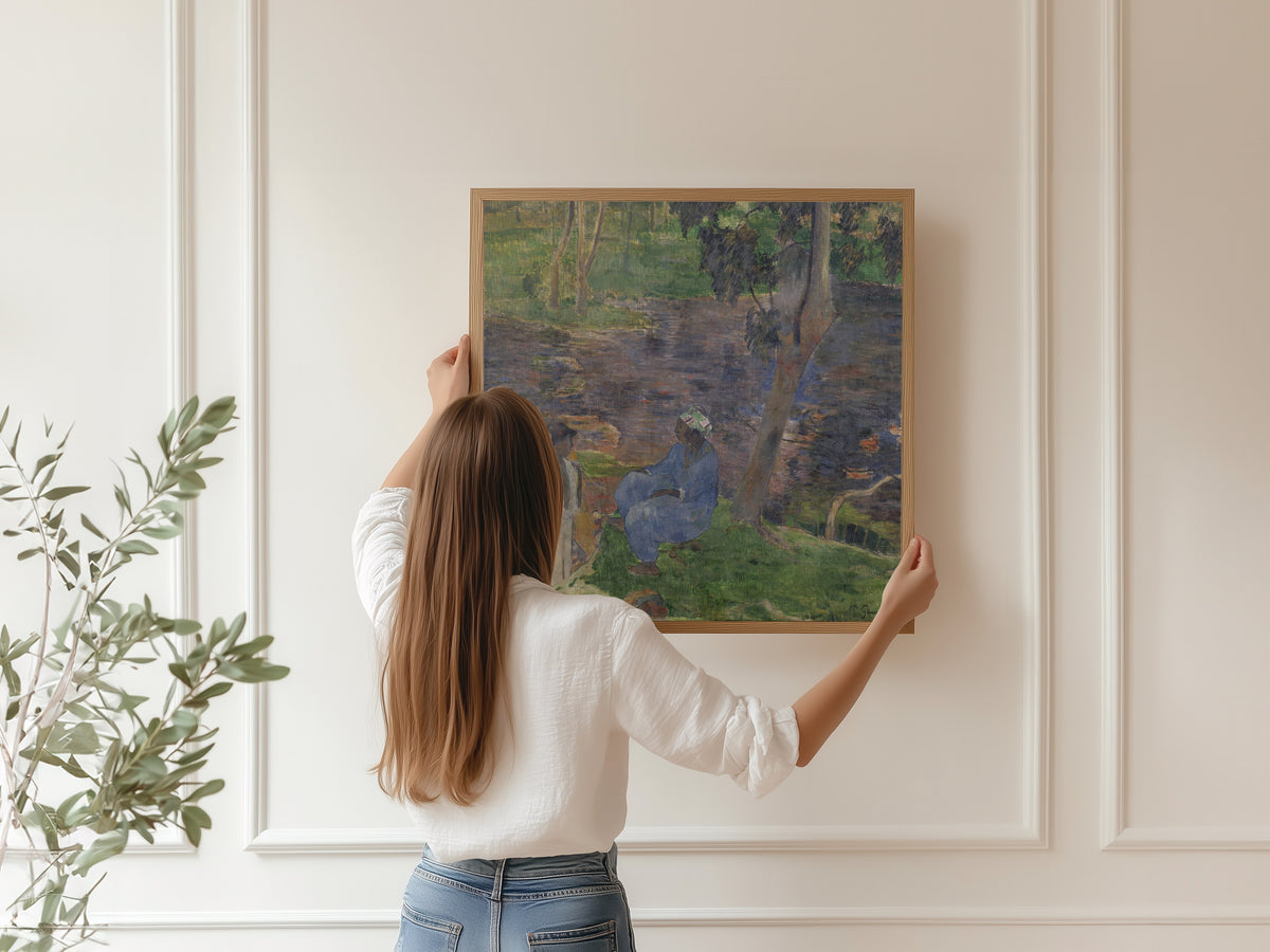 Paul Gauguin — On the Banks of the River, Martinique | Fine Art Print