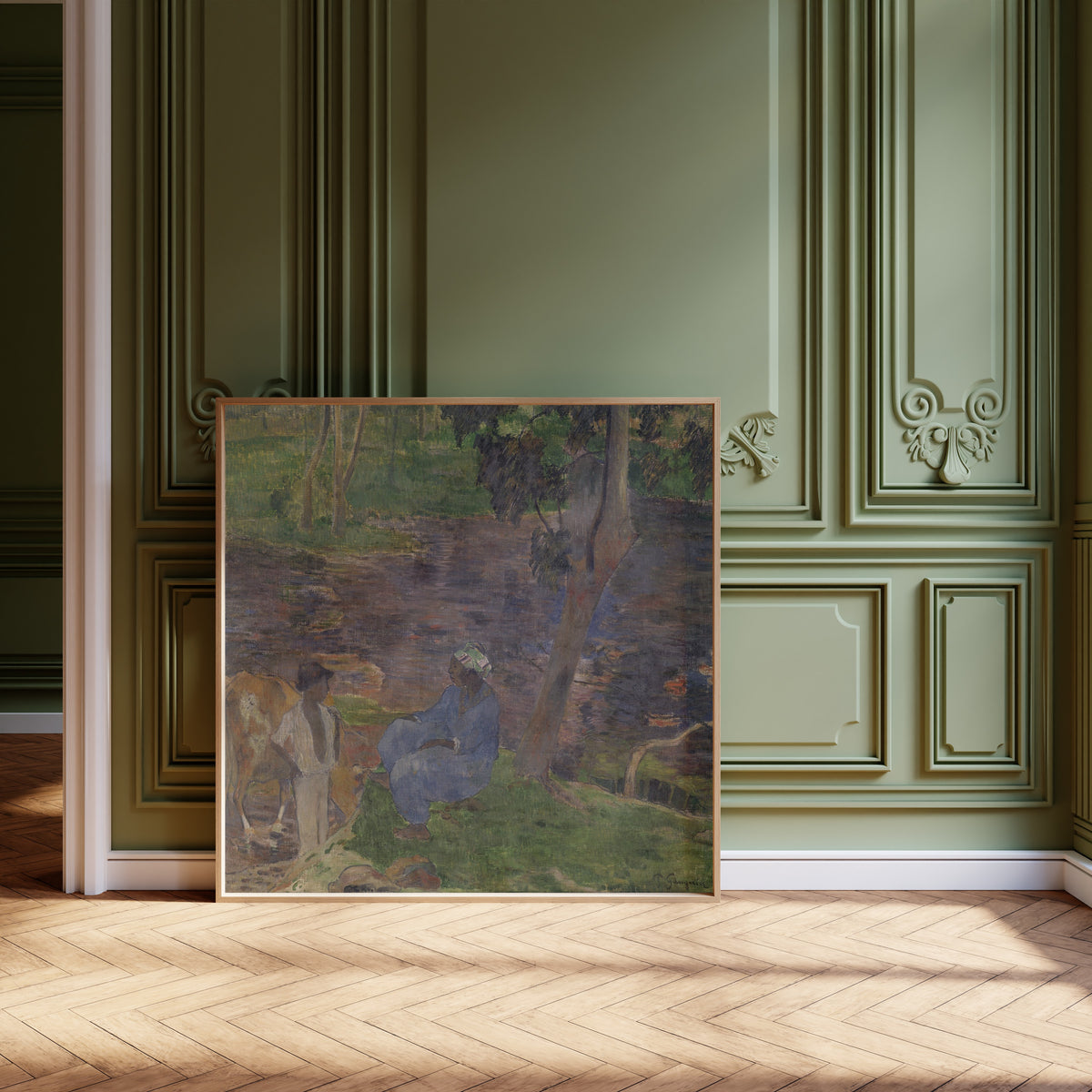 Paul Gauguin — On the Banks of the River, Martinique | Fine Art Print