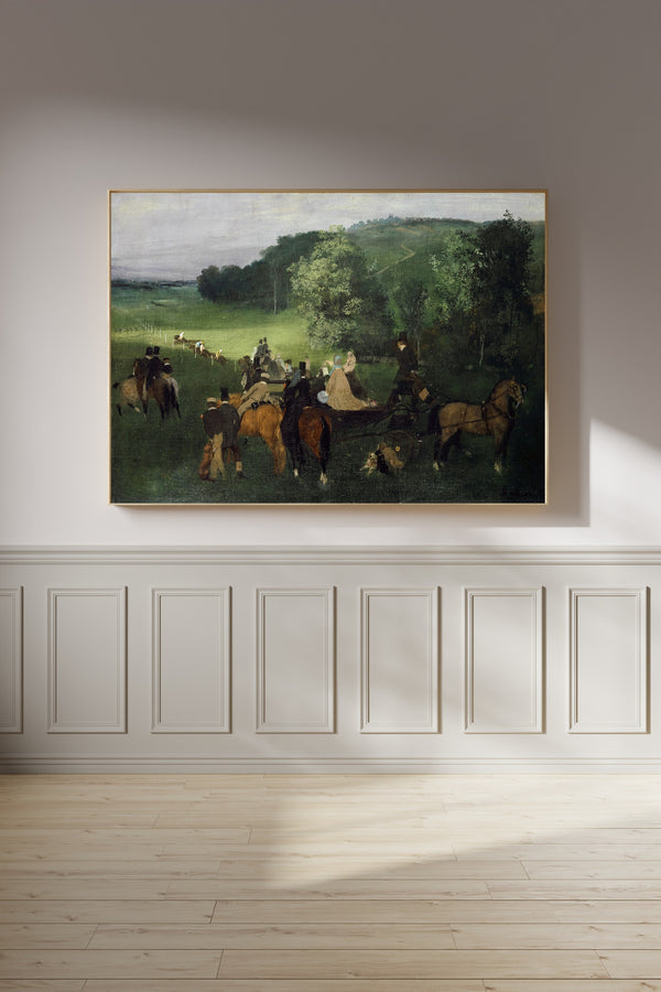 Edgar Degas — On the Racecourse | Fine Art Print