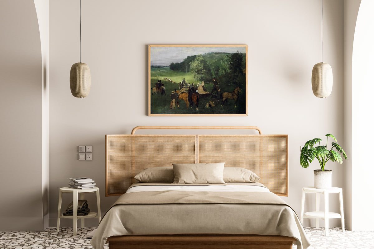 Edgar Degas — On the Racecourse | Fine Art Print