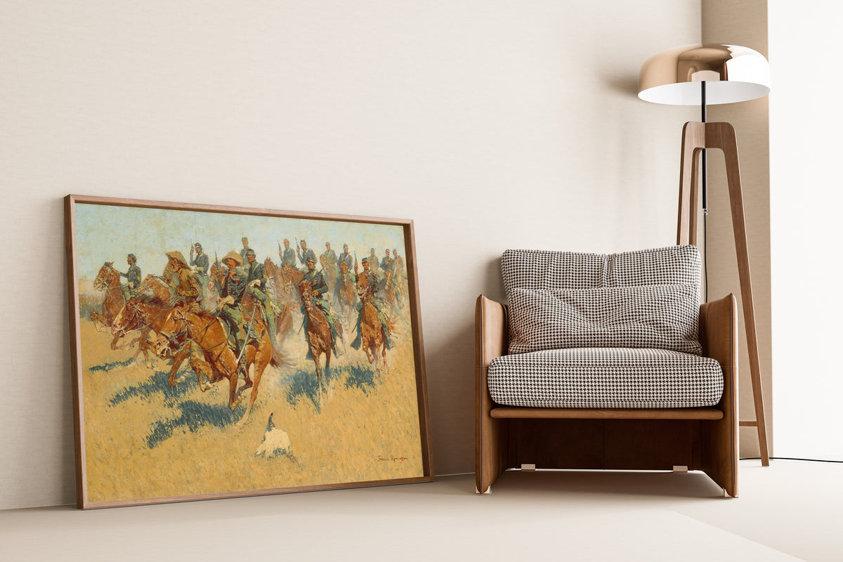 Frederic Remington — On the Southern Plains | Western Art Print