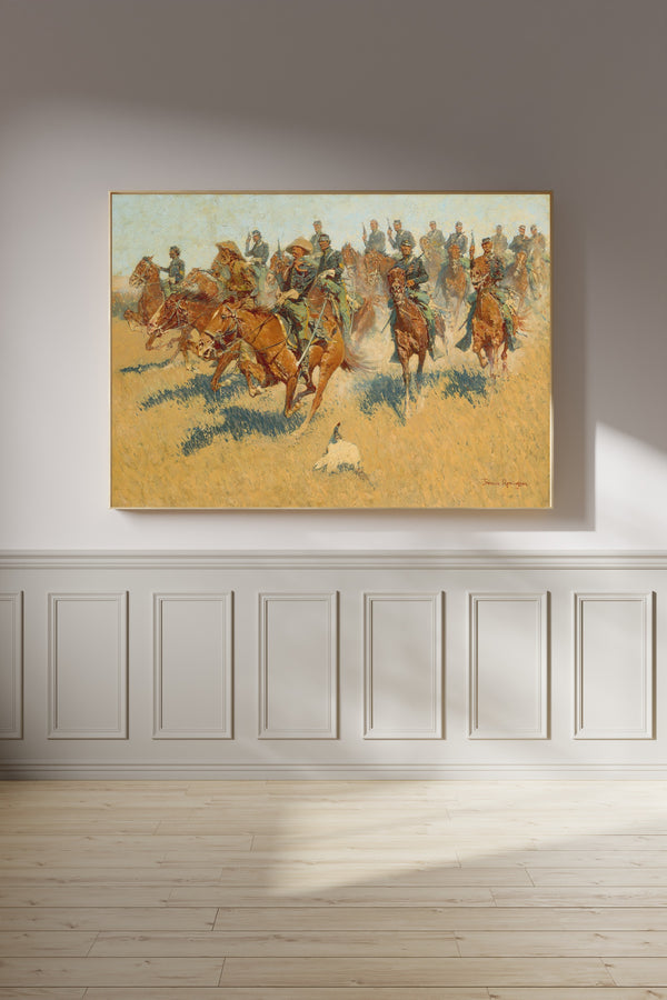Frederic Remington — On the Southern Plains | Western Art Print