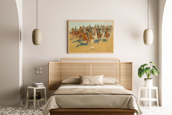 Frederic Remington — On the Southern Plains | Western Art Print