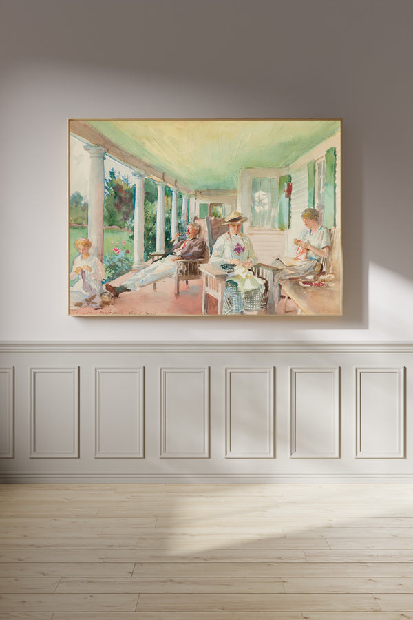 John Singer Sargent — On the Verandah | Fine Art Print