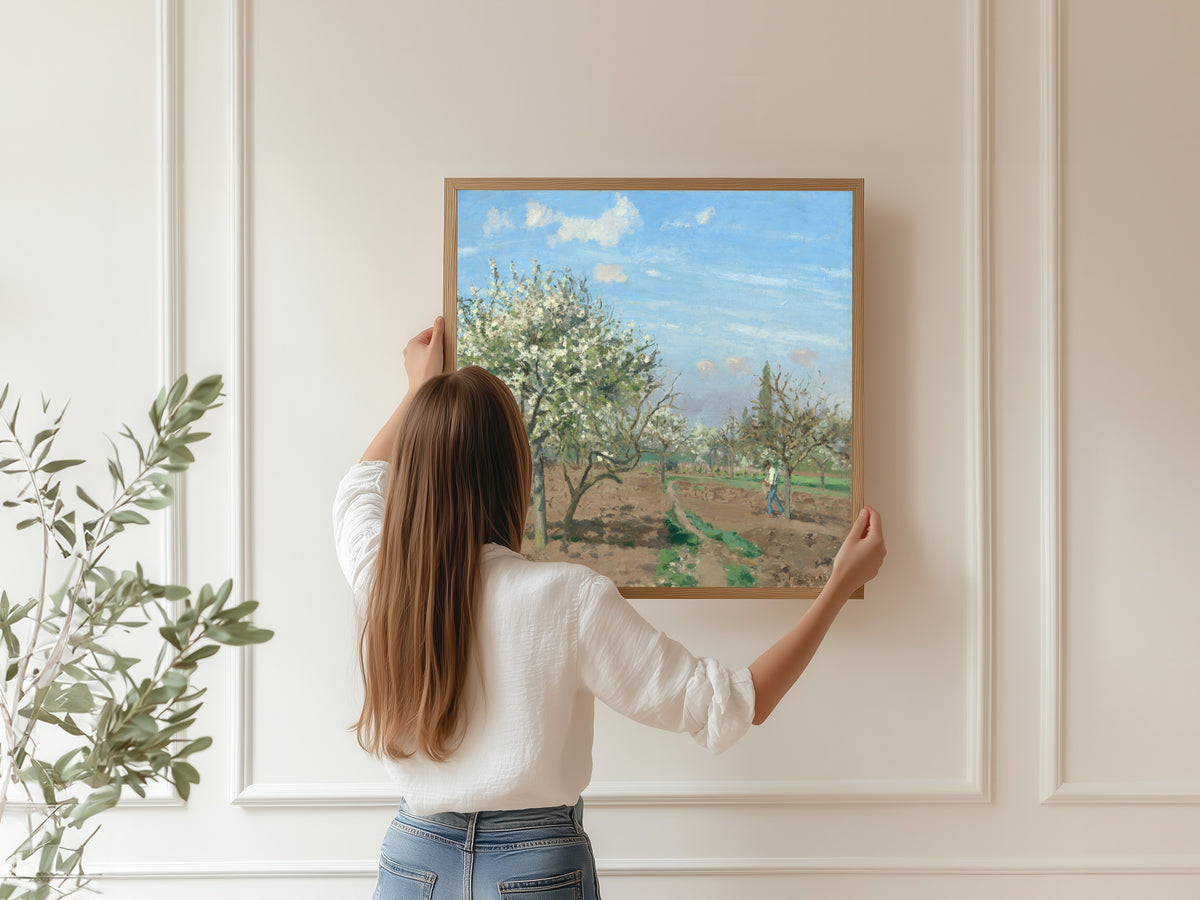 Camille Pissarro — Orchard in Bloom, Louveciennes | Fine Art Print
