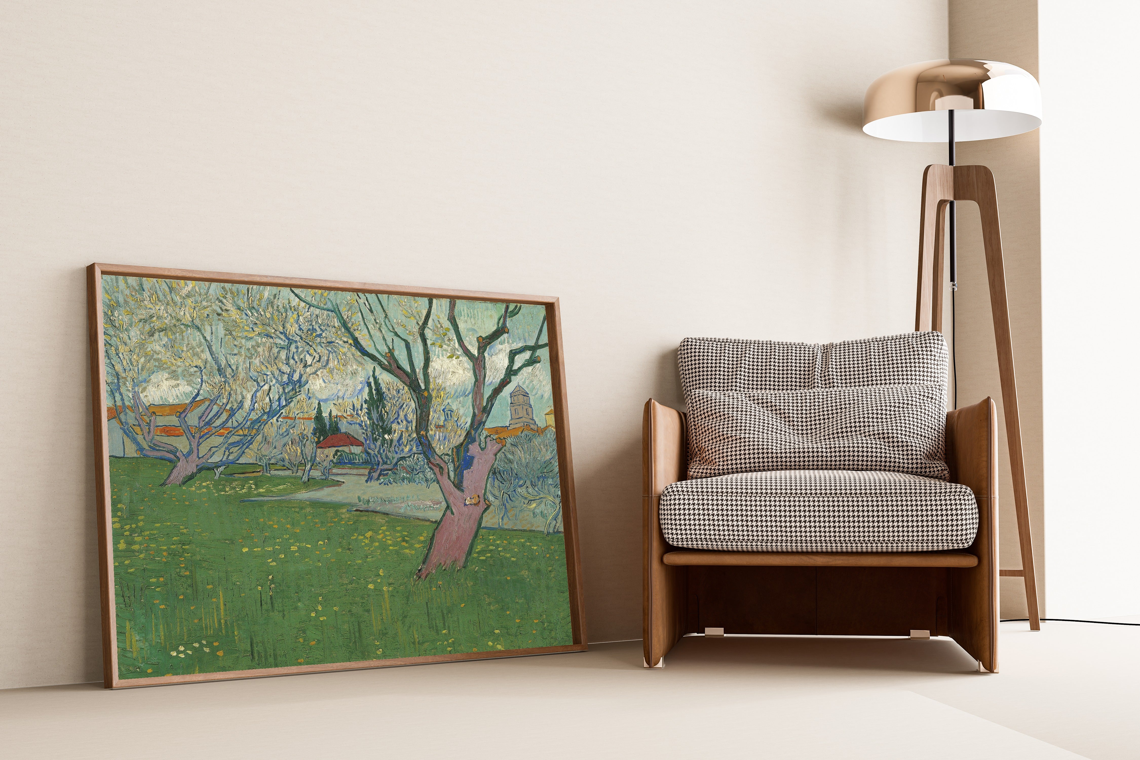 Vincent van Gogh — Orchard in Blossom, View of Arles | Fine Art Print