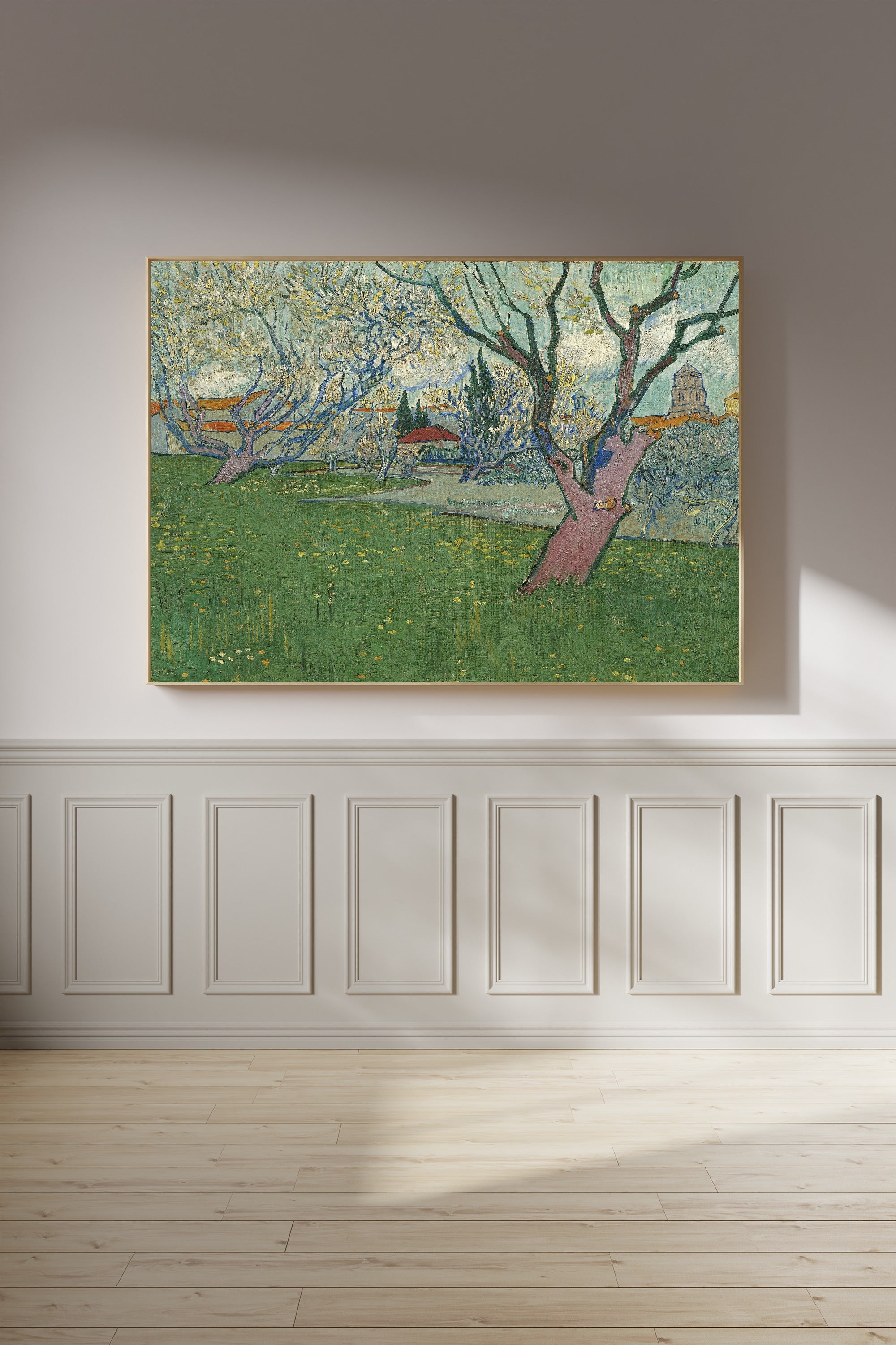 Vincent van Gogh — Orchard in Blossom, View of Arles | Fine Art Print