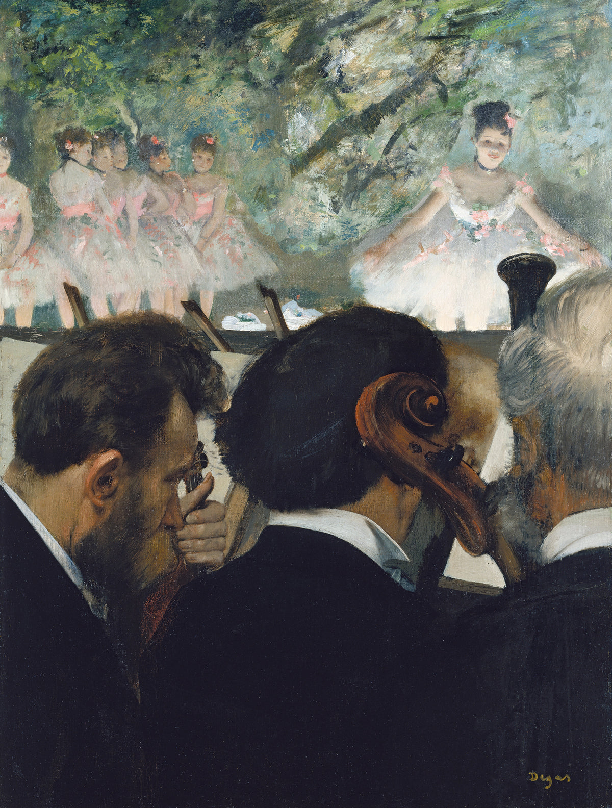 Edgar Degas — Orchestra Musicians | Fine Art Print