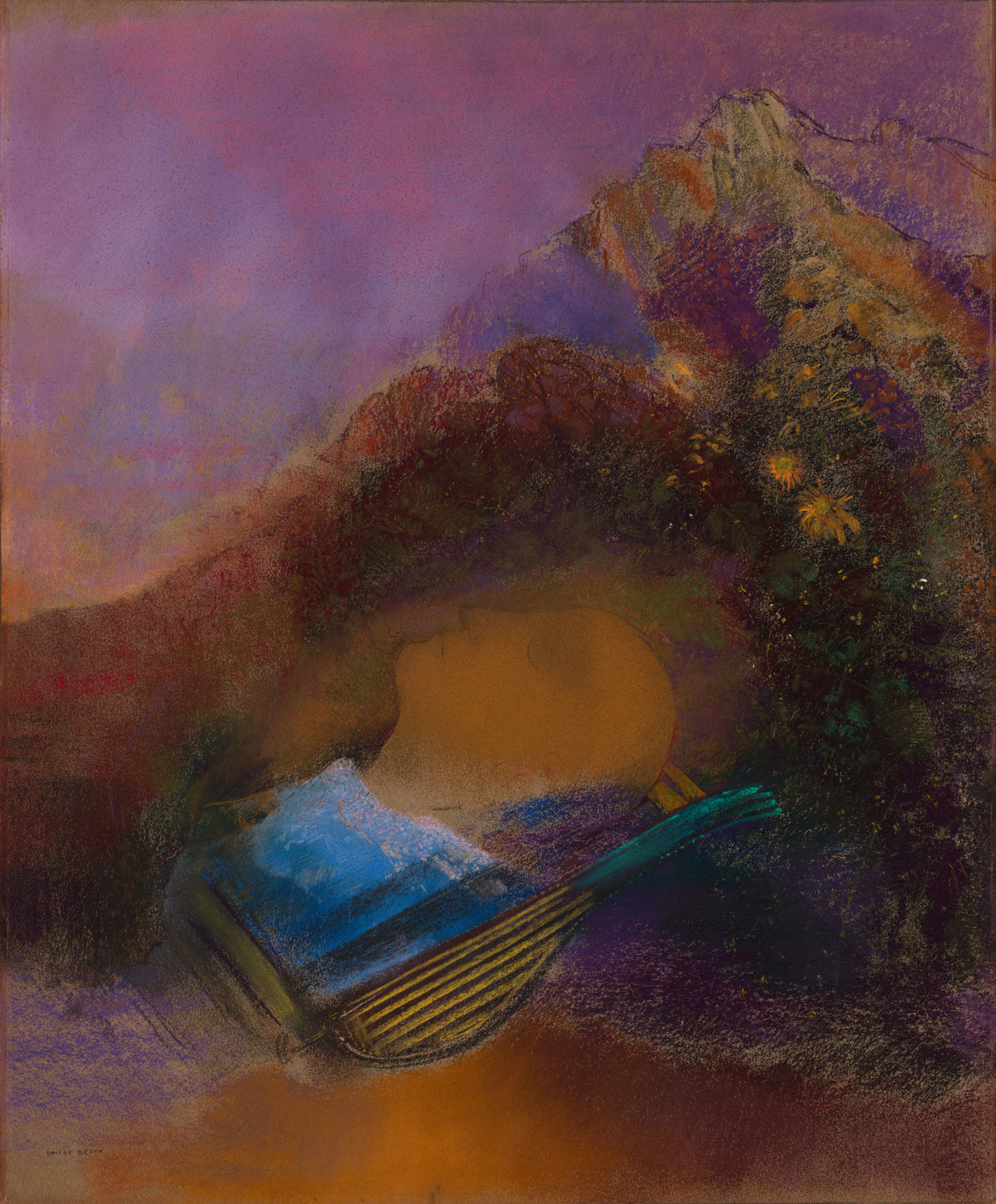 Odilon Redon — Orpheus | Symbolist Art Print