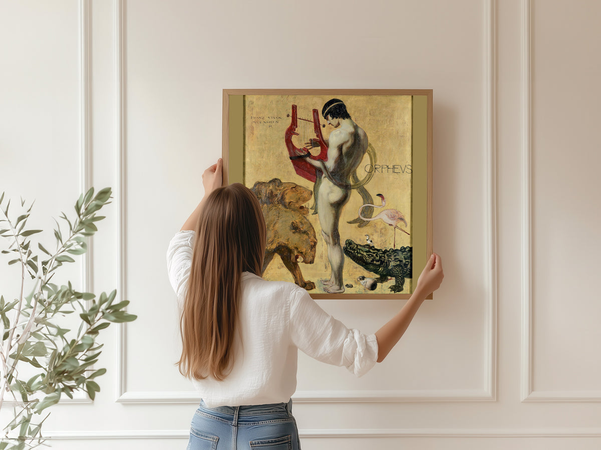 Franz von Stuck — Orpheus | Symbolist Art Print