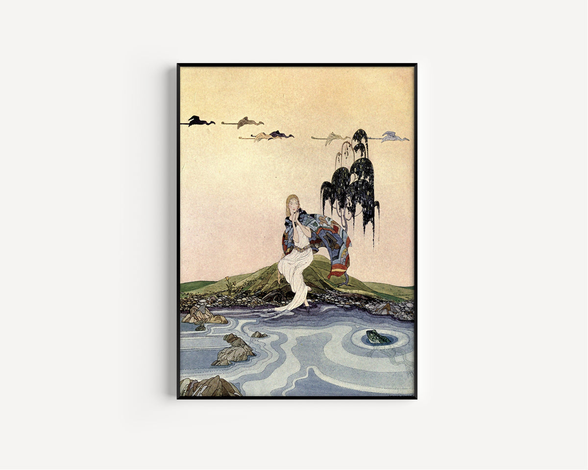 Virginia Frances Sterrett — Ourson: ‘Ah, ha! you are at last in my domain, little fool!’ | Fairy Tale Illustration Print