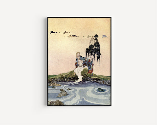Virginia Frances Sterrett — Ourson: ‘Ah, ha! you are at last in my domain, little fool!’ | Fairy Tale Illustration Print