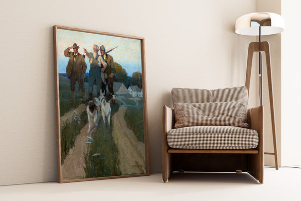 N. C. Wyeth — Over Yonder | Illustration Art Print